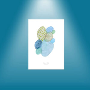 Støvet Gople postkort